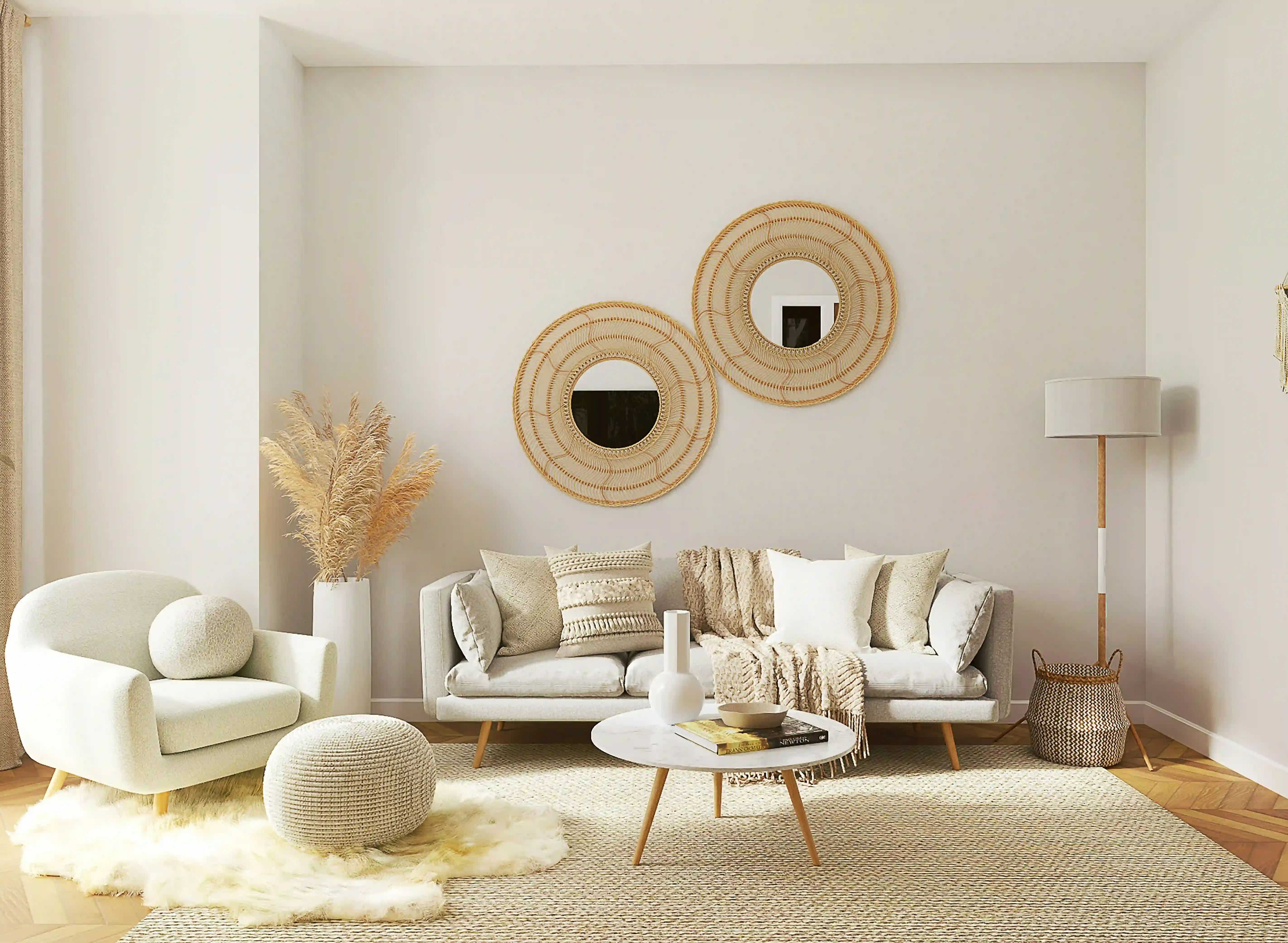 Cozy Neutral Living Room Gallery