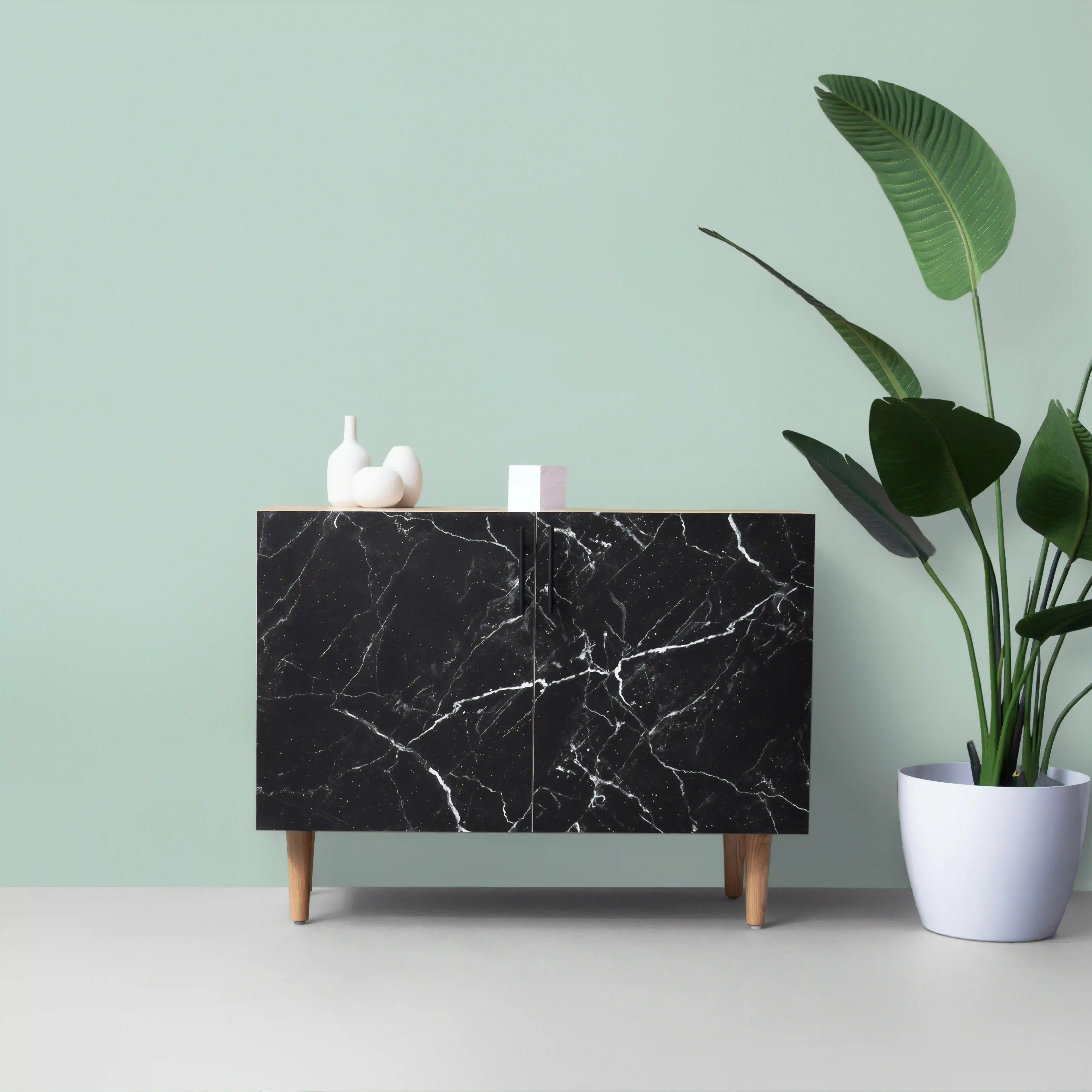 Sideboard Marble Black